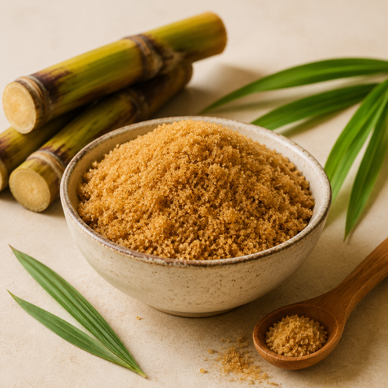 Organic coconut blossom sugar