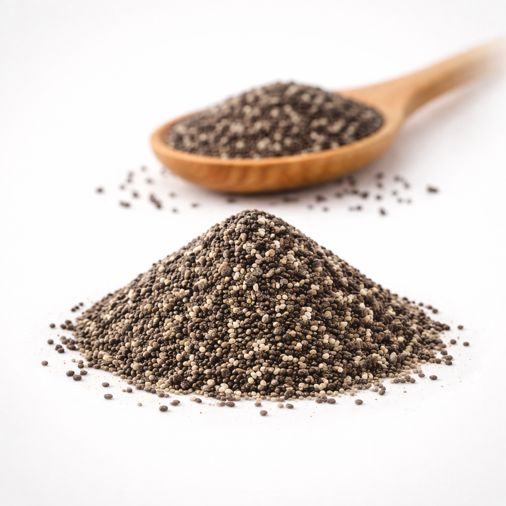 Bio Chia Samen schwarz – naturbelassen, reich an Ballaststoffen und Omega-3