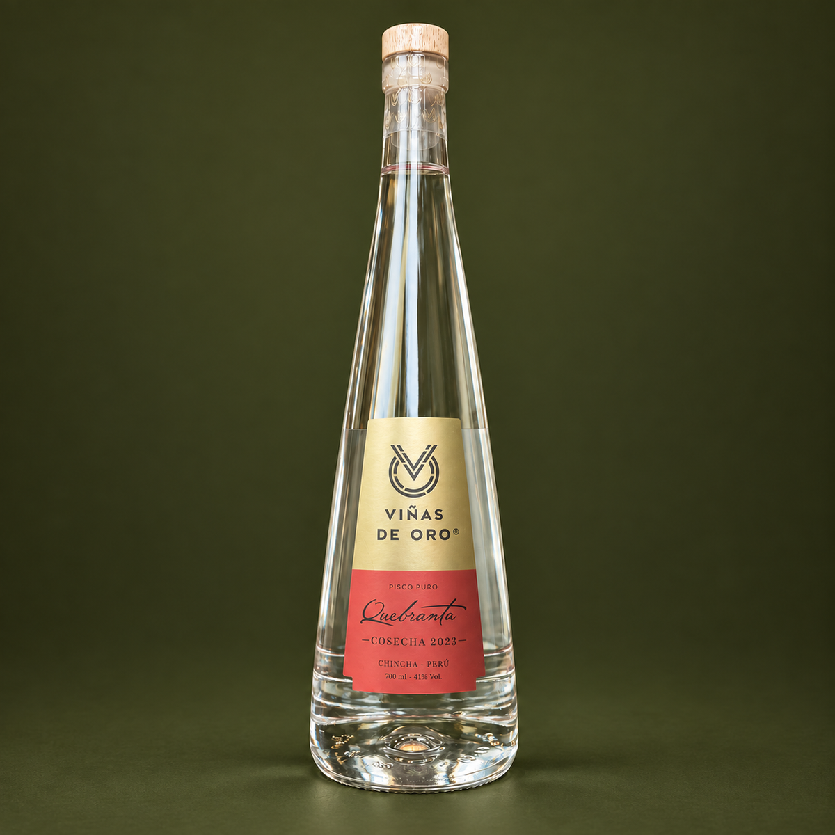 Viñas de Oro Pisco Puro Quebranta – 700 ml