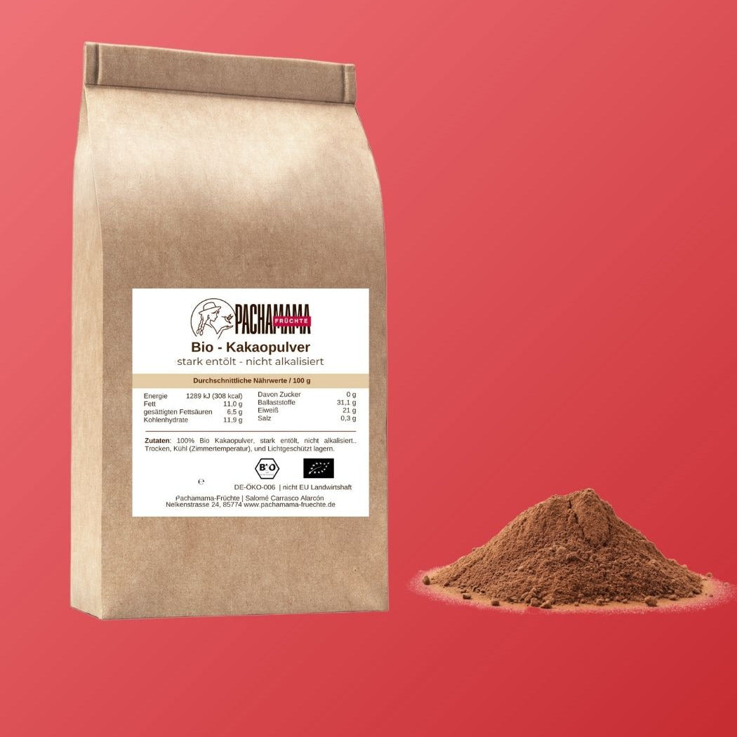 Organic Cocoa Powder non-alkalized 10-12% fat