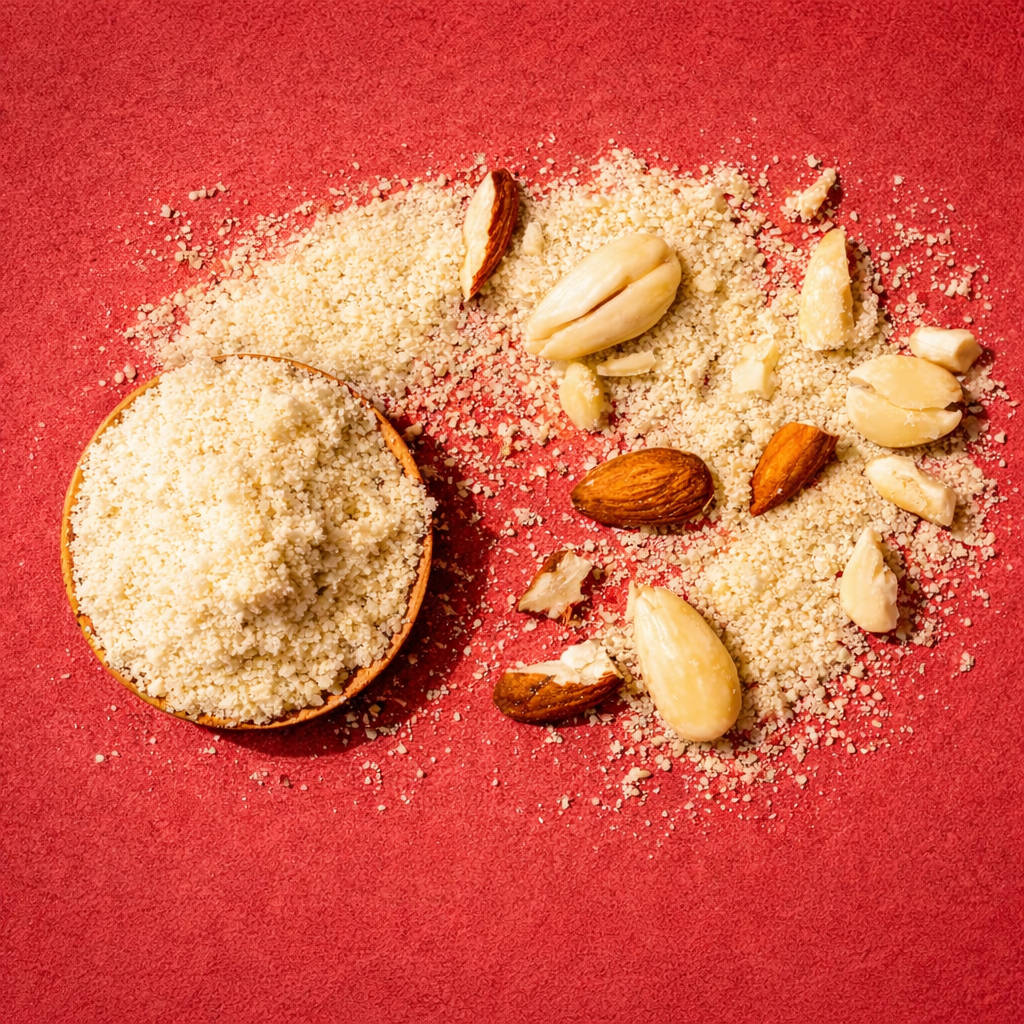 Bio Mandelmehl blanchiert fein gemahlen – glutenfreie Backzutat aus Mandeln