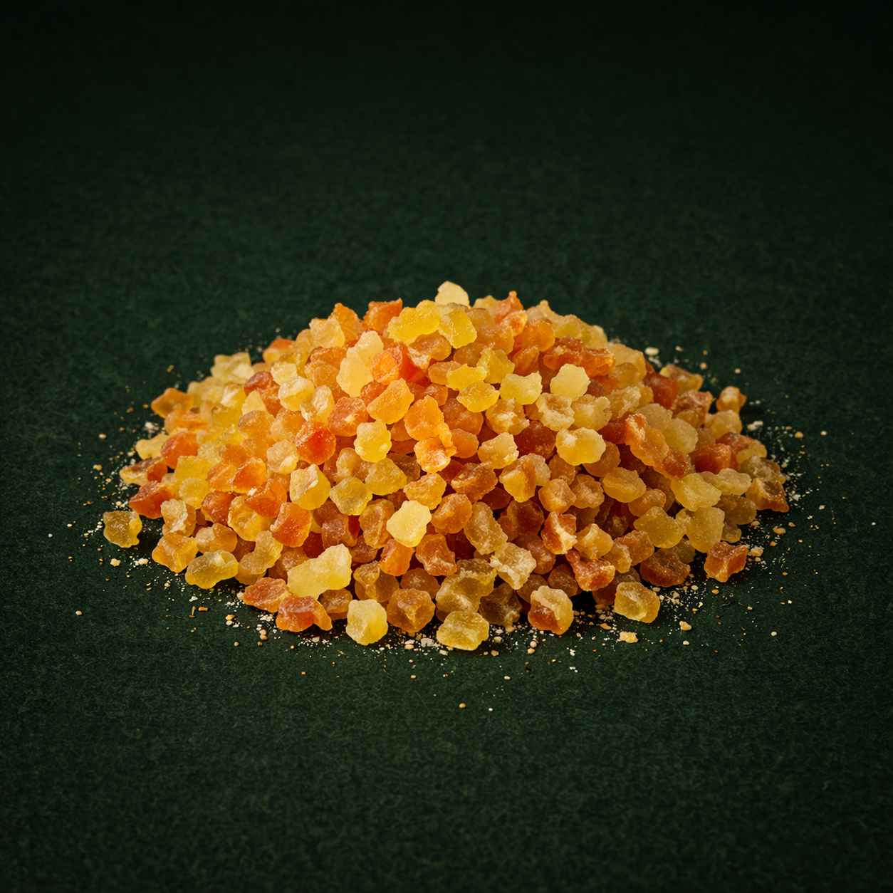 Bio Orangeat 6 mm Würfel – fein kandierte Orangenschale