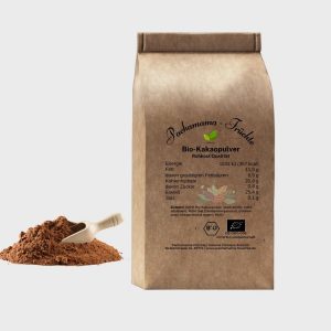 Bio-Kakaopulver stark entölt