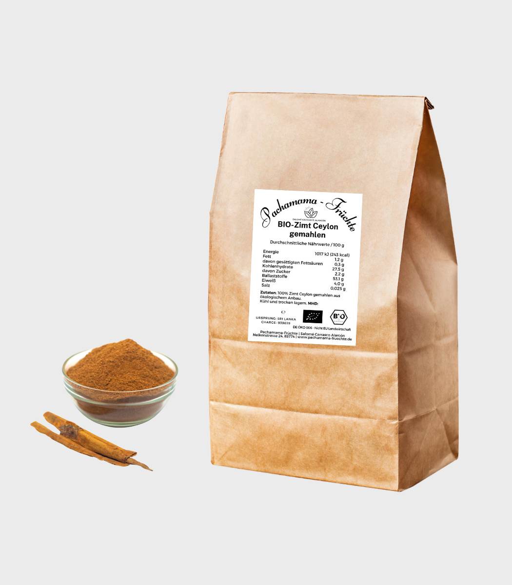 Bio-Zimt Ceylon Pulver