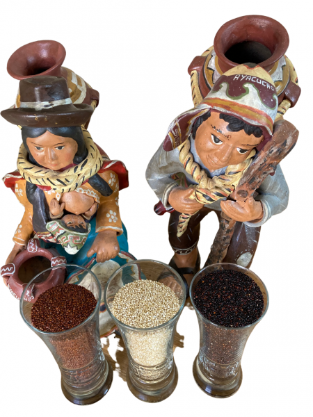 Bio-Quinoa mit Ayacuchanischen Traditionsfiguren